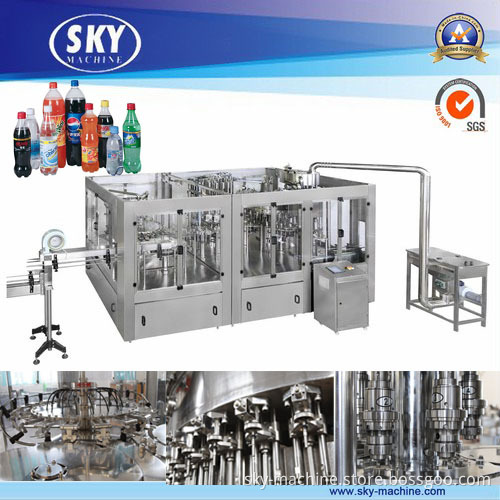 Monobloc Carbonated Beverage Filling Machine (DCGF18-18-6)